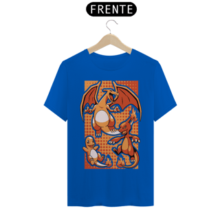 Nome do produto T-shirt Premium Unissex Pokémon Charizard