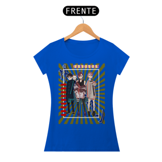 Nome do produto T-shirt Premium Feminino Dandadan Ken-Momo-Aira