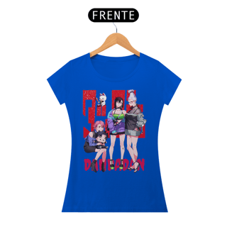 Nome do produto T-shirt Premium Feminino Dandadan Aira-Momo-Seiko