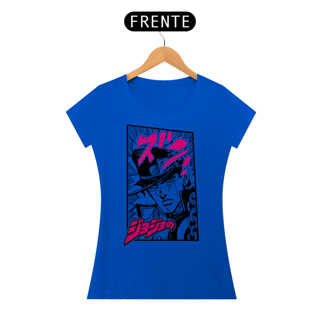 Nome do produto T-shirt Feminino Premium Jotaro Kujo