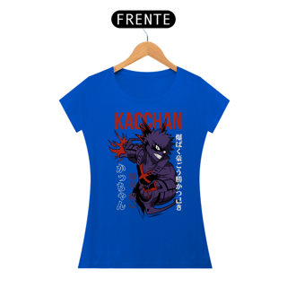 Nome do produto T-shirt Feminino My Hero Kacchan