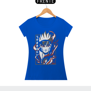 Nome do produto T-shirt Premium Feminino Uzumaki Naruto