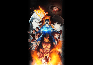 Nome do produto Poster Blue Exorcist X