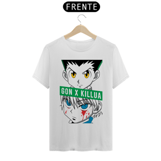 Nome do produto T-shirt Unissex HunterxHunter Gon x Killua