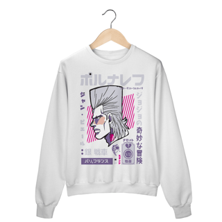 Nome do produto Moletom Fechado JoJo's Jean Pierre Polnareff