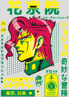 Nome do produto Poster JoJo