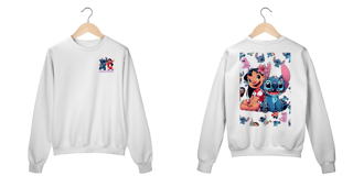 Nome do produto Moletom Fechado LiLo & Stitch 