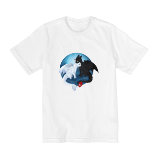 Nome do produto T-shirt Infantil Fúria da Luz e Fúria da noite