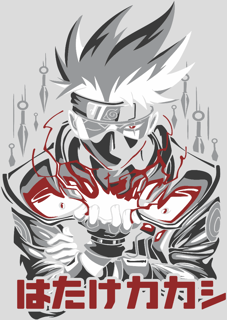 Nome do produto Pôster Premium Hatake Kakashi