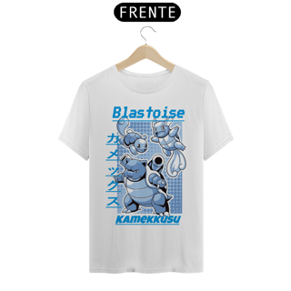 Nome do produto T-shirt Premium Unissex Pokémon Blastoise