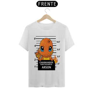 Nome do produto T-shirt Premium Unissex Polémon Charmander