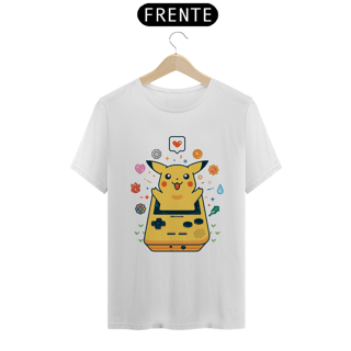 Nome do produto T-shirt Premium Pokémon Pikachu Game