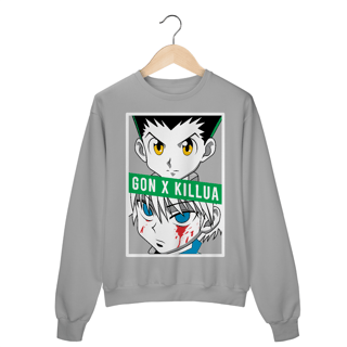 Nome do produto Moletom Fechado HxH Gon x Killua