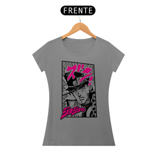 Nome do produto T-shirt Feminino Premium Jotaro Kujo