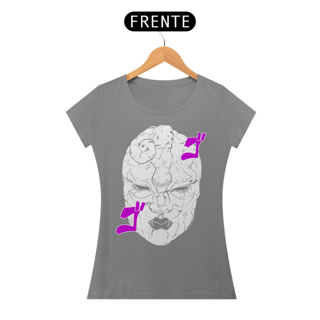 Nome do produto T-shirt Feminino JoJo's Bizarre Adventure Stone Mask