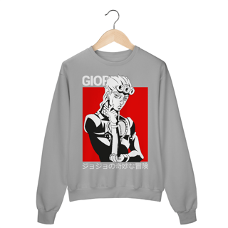 Nome do produto Moletom Fechado JoJo's Giorno Giovanna