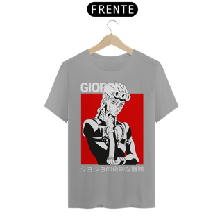 Nome do produto T-shirt Premium JoJo's Bizarre Adventure Giorno Giovanna