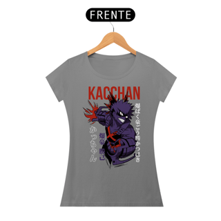Nome do produto T-shirt Feminino My Hero Kacchan