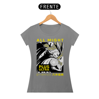 Nome do produto T-shirt Feminino My Hero All Might