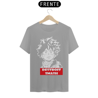 Nome do produto T-shirt Premium My Hero Destroit Smash