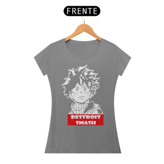 Nome do produto T-shirt Feminino My Hero Destroit Smash