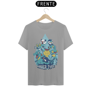 Nome do produto T-shirt Premium Unissex Pokémon Water Type