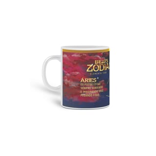 Nome do produto Caneca do Zodíaco - Áries 