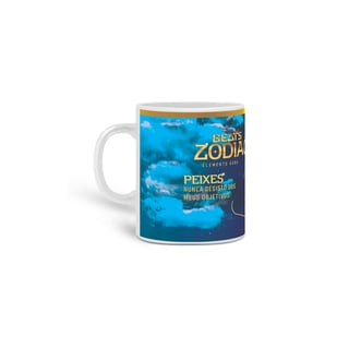 Nome do produto Canecas do Zodíaco - Peixes