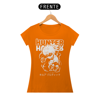 Nome do produto T-shirt Feminino HXH Killua Zoldick