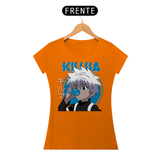 Nome do produto T-shirt Feminino HXH Killua Zoldick