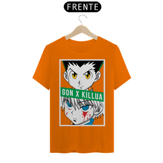 Nome do produto T-shirt Unissex HunterxHunter Gon x Killua