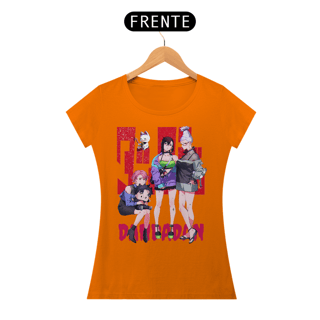 Nome do produto T-shirt Premium Feminino Dandadan Aira-Momo-Seiko
