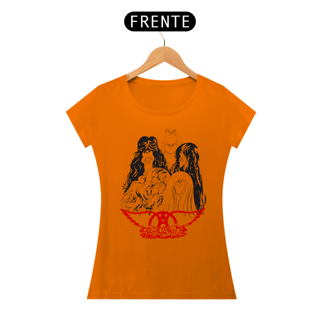 Nome do produto T-shirt Feminino Aerosmith