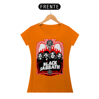 Nome do produto T-shirt Feminino Black Sabbath