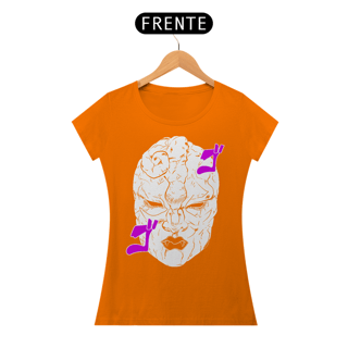 Nome do produto T-shirt Feminino JoJo's Bizarre Adventure Stone Mask