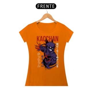 Nome do produto T-shirt Feminino My Hero Kacchan