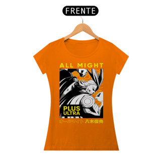 Nome do produto T-shirt Feminino My Hero All Might