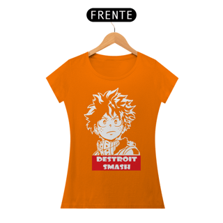 Nome do produto T-shirt Feminino My Hero Destroit Smash