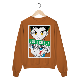 Nome do produto Moletom Fechado HxH Gon x Killua