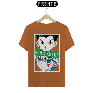 Nome do produto T-shirt Unissex HunterxHunter Gon x Killua