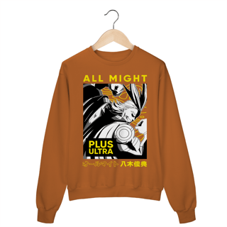 Nome do produto Moletom Fechado My Hero All Might