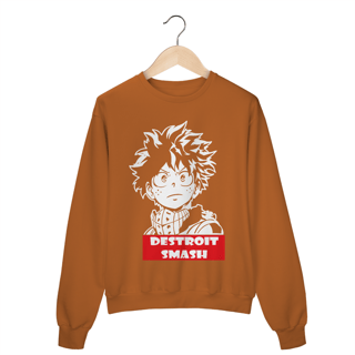 Nome do produto Moletom Fechado My Hero Destroit Smash