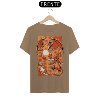 Nome do produto T-shirt Premium Unissex Pokémon Charizard