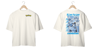Nome do produto T-shirt Oversized Unissex Pokémon Blastoise