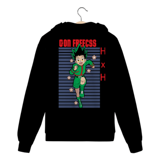 Nome do produto Moletom Zíper HXH Gon Freecss