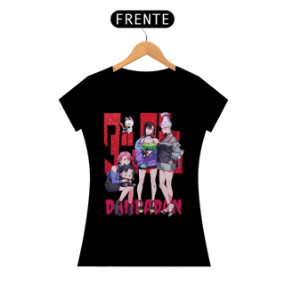 Nome do produto T-shirt Premium Feminino Dandadan Aira-Momo-Seiko