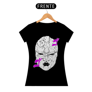Nome do produto T-shirt Feminino JoJo's Bizarre Adventure Stone Mask