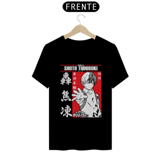 Nome do produto T-shirt Premium My Hero Shoto Todoroki