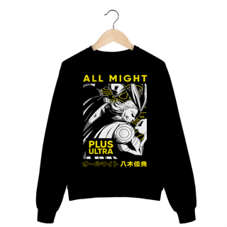 Nome do produto Moletom Fechado My Hero All Might