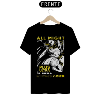 Nome do produto T-shirt Premium My Hero All Might